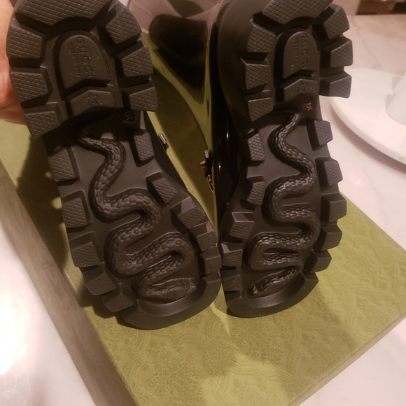 Gucci Black Rain/ Winter Boots - Picture 6 of 8